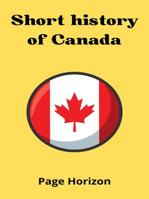 cover image of Short history of Canada